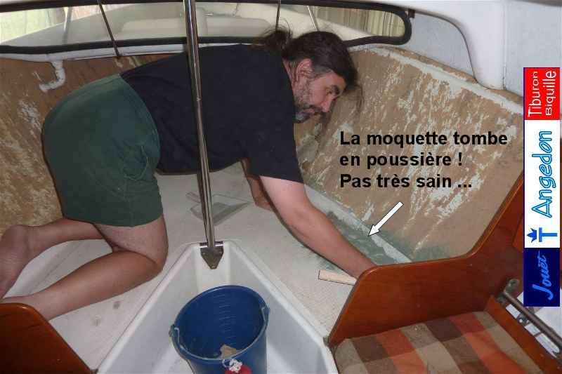 Nettoyage avant la 2ème phase de travaux