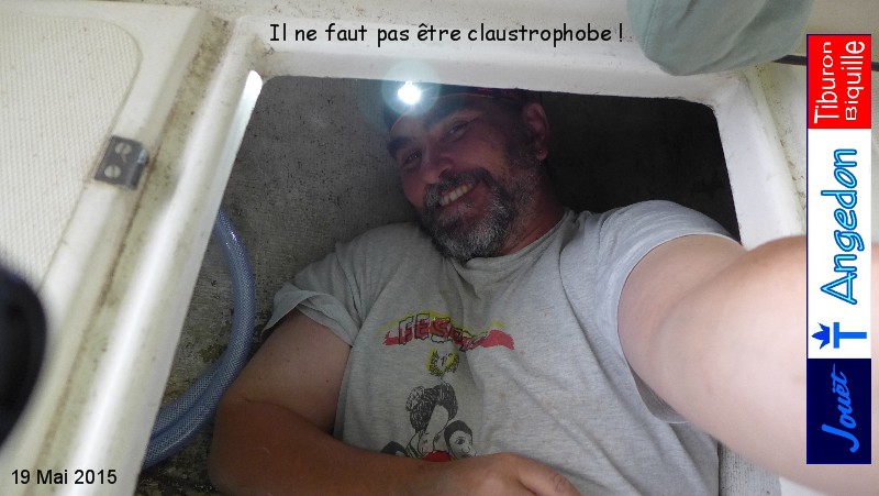 Pas facile d'y rentrer ... ni d'en sortir !