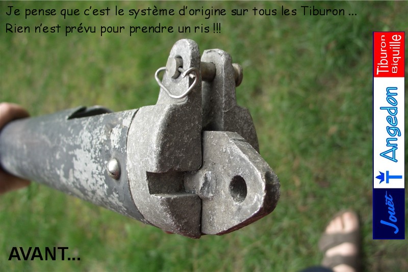 Avec le risque de perdre la petite agrafe ...