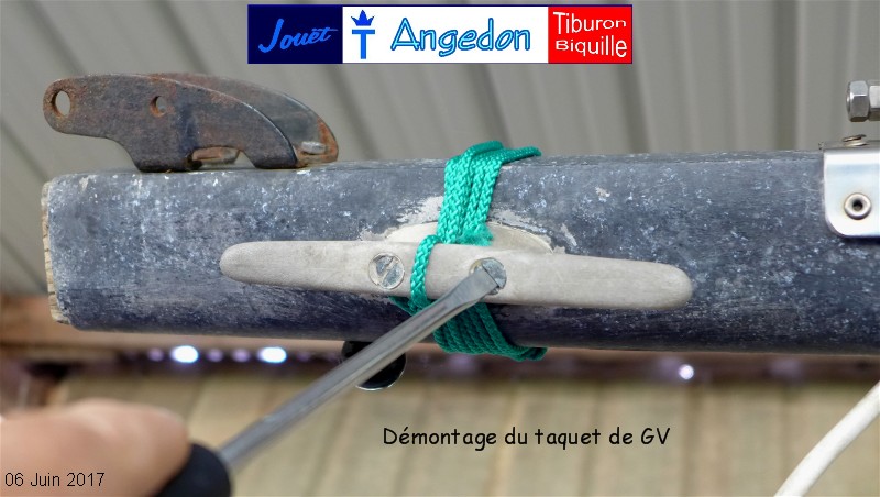 Taquet de drisse